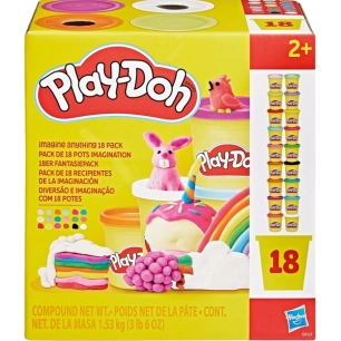 pack 18 pots de couleur - play-doh - wdk groupe partner
