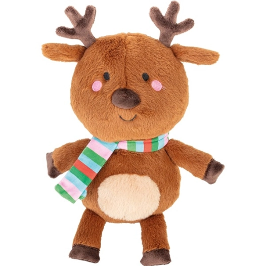 peluche renne 25 cm - wdk groupe partner