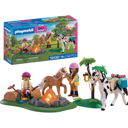 balade ã  cheval avec feu de camp - wdk groupe partner
