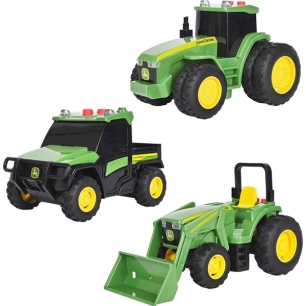 coffret 3 mini tracteurs johnny - wdk groupe partner