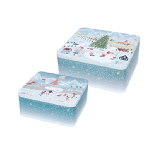 boite pour biscuits s2 winter wonderland - billiet ld