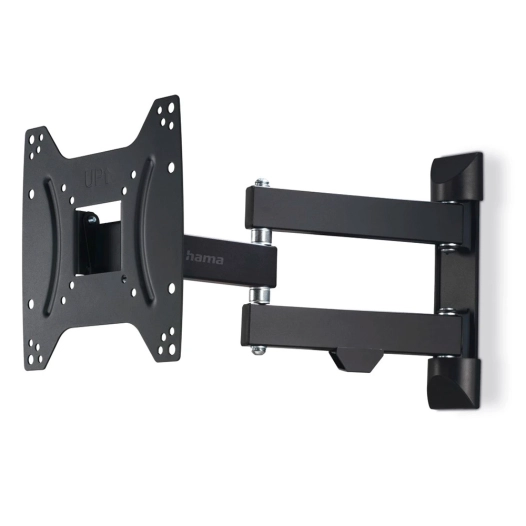 support mural téléviseur, noir, orientable, double bras, de 19 à 48 po, charge max. 20 kg