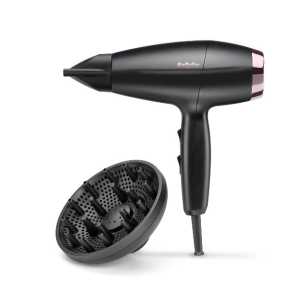 babyliss sèche-cheveux noir/mauve - 6153de - babyliss