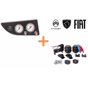 kit suspensions pneumatiques 6'' stellantis manomã¨tre spã©cifique antarion - antarion bleu