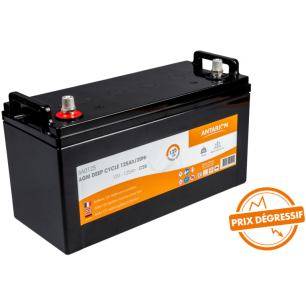 batterie agm 125ah antarion - antarion orange