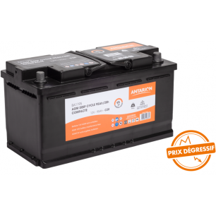 batterie agm compact 95ah antarion - antarion orange