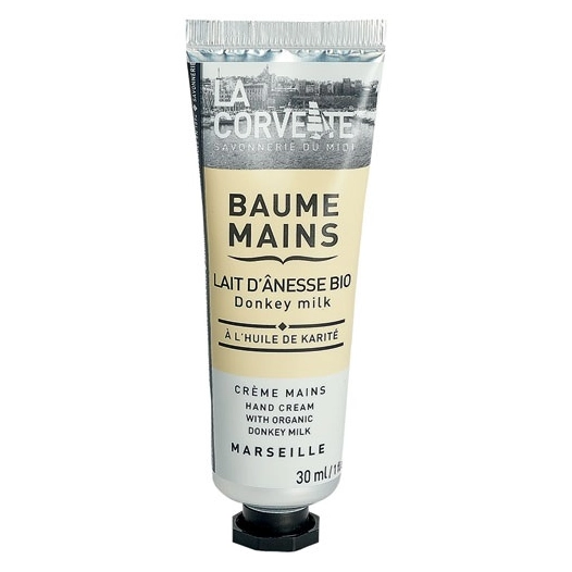 baume mains lait d anesse 30 ml - compagnie du midi
