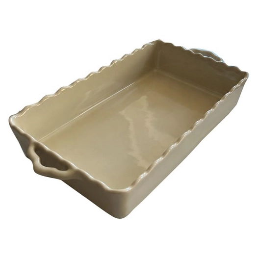 plat rect 27,1x15,4x6,6 ivoire festonne maria - grestel