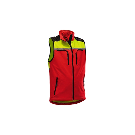 gilet de travail léger et fonctionnel offrant une grande liberté de mouvement et un confort agréable par temps chaud. les techno