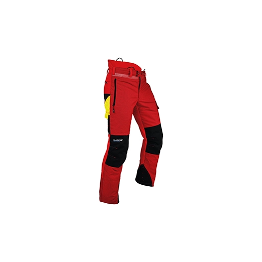type a 2.5 - pantalon léger et fonctionnel classe 1 pour travaux forestiers exigeants. la protection dyneema s'associe aux techn