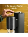 machine a gazeifier fresh plus noire - sodastream france