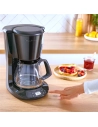 cafetiã¨re filtre 10-15 t - 1,25 l - 1000 w - prog. 24 h - maintien chaud 30 min - verseuse verre - anti-goutte - arrãªt a - gpe