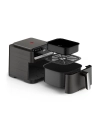 air fryer easy fry mega compact - 7,5 l - 8 programmes - 40-200 â°c - 1 700-2 020 w - gris foncã© - gpe seb france - moulinex