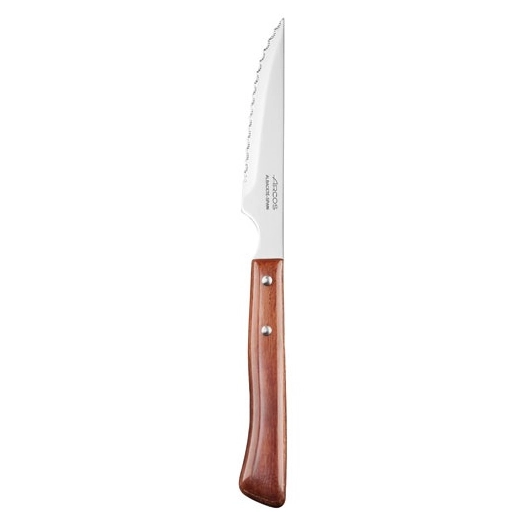 couteau steak crante manche bois 11cm 4pcs - arcos hermanos sa