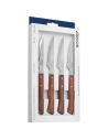 couteau steak crante manche bois 11cm 4pcs - arcos hermanos sa