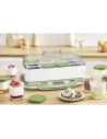 yaourtiã¨re multi dã©lices express & vã©gã©tal - 600 w - 12 pots 140 ml - 6 prog. - mode yaourts express - vert - gpe seb france