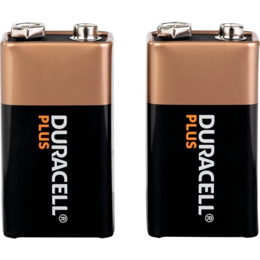 Pile Duracell Plus 9V Longue durée, puissance fiable lot de 2 - Duracell