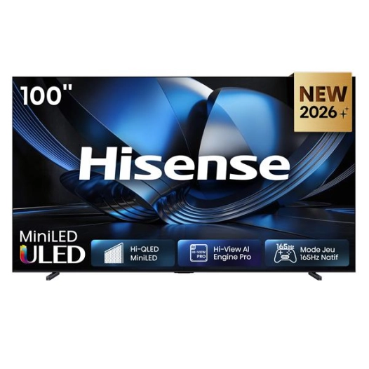 hisense tv qd mini-led 4k 253 cm - 100u7q - hisense