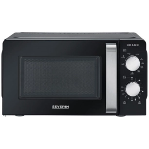 micro ondes gril 900w 17l noir - severin france