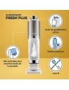 machine a gazeifier fresh plus blanche - sodastream france