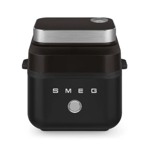 airfryer - 7 l - 1450 w - 7 prã©rã©glages - 2 modes - 40-200 â°c - noir mat - smeg pem