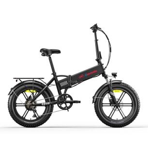 Vélo électrique pliant Fat Bike Eletronbike OD20 Noir - 250W 48V 13Ah Pneus 20x4.0