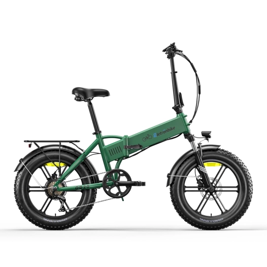 Vélo électrique pliant Fat Bike Eletronbike OD20 Vert - 250W 48V 13Ah Pneus 20x4.0