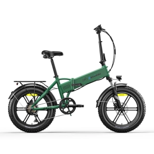 Vélo électrique pliant Fat Bike Eletronbike OD20 Vert - 250W 48V 13Ah Pneus 20x4.0