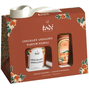 coffret senteur couchant andalous bougie et spray nã©roli - tpl ba tade pays du levant