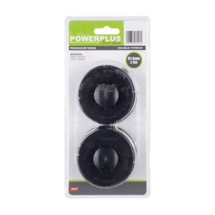 Lot de 2 bobines de fil coupe-bordure Ø 1,6 mm Outifrance / Powerplus | Réf. 8920916