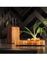 bloc acacia signature 4 couteaux ibiza + ciseaux - arcos hermanos sa