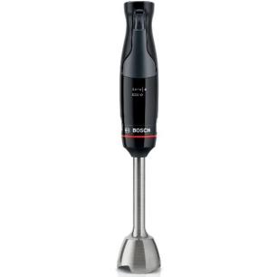 mixeur plongeant ergomaster - 1000 w - 4 lames - hachoir-blender 1,3 l - noir - bsh - bosch pem