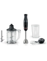 mixeur plongeant ergomaster - 1000 w - 4 lames - hachoir-blender 1,3 l - noir - bsh - bosch pem