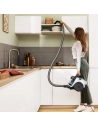 aspirateur sans sac 1,5 l - filtre pureair lavable - rayon dâ€™action 9 m - 76 db(a) - blanc - bsh - bosch pem