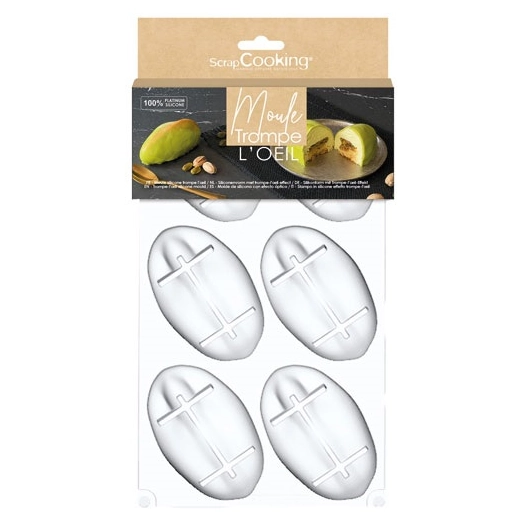 moule silicone trompe l å’il 6c pistache - carambelle sarl - scrapcooking