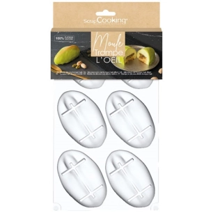 moule silicone trompe l å’il 6c pistache - carambelle sarl - scrapcooking