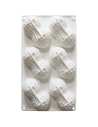 moule silicone trompe l å’il 6c cacahuete - carambelle sarl - scrapcooking