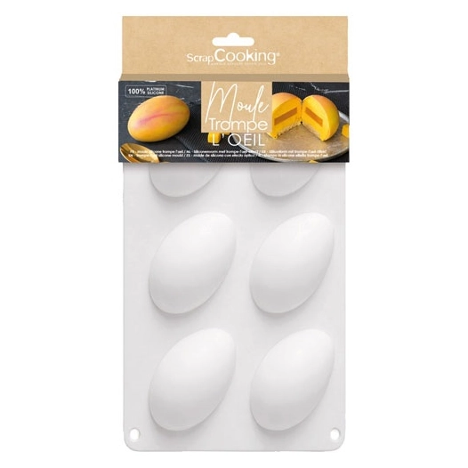 moule silicone trompe l å’il 6c mangue - carambelle sarl - scrapcooking