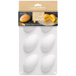 moule silicone trompe l å’il 6c mangue - carambelle sarl - scrapcooking