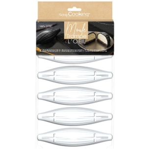 moule silicone trompe l å’il 6c vanille - carambelle sarl - scrapcooking