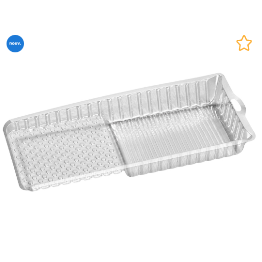 Liners Bac Peinture Transparents Protection jetable pour bac à peinture - OUTIFRANCE