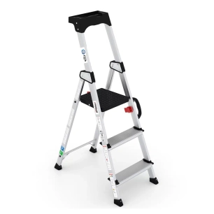 échelle professionnelle delux en aluminium 3 marches
