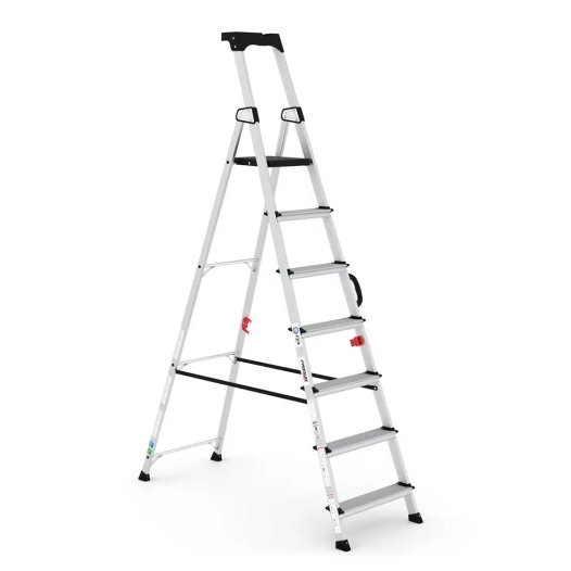 échelle professionnelle delux en aluminium 7 marches