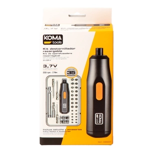 kit tournevis rechargeable 3,7 v avec 35 accessoires