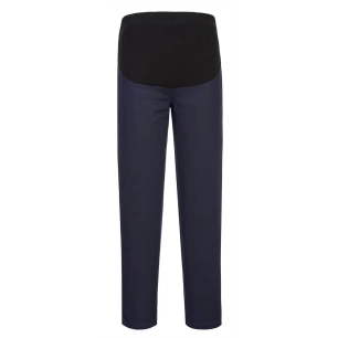 pantalon de maternité extensible - taille s - marine - portwest