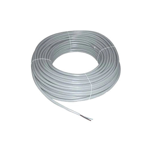 Câble H05VV-F 4G0,75 Gris 50m Câble souple multiconducteur pour usage domestique - Générique