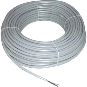 Câble H05VV-F 4G0,75 Gris 50m Câble souple multiconducteur pour usage domestique - Générique