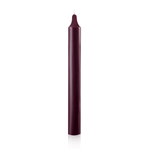 bougie teintée masse ø21/200mm bordeaux bougie teintée masse ø21/200mm bordeaux - bougies de france