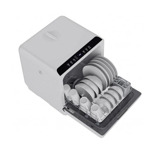 Mini Lave-Vaisselle Compact Incasa 840W 220V | Sans Arrivée d'Eau Camping-Car