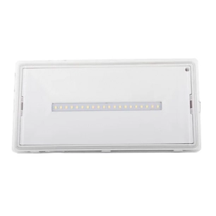 luminaire d'urgence led 3,6 w 280 lm, ip65, 238,5 x 120,5 x 42,2 mm